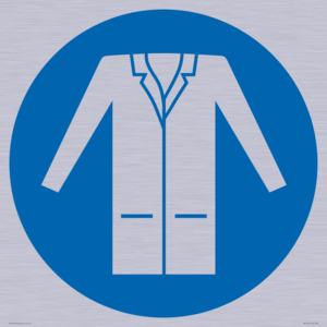 Custom Mandatory: Wear a lab coat